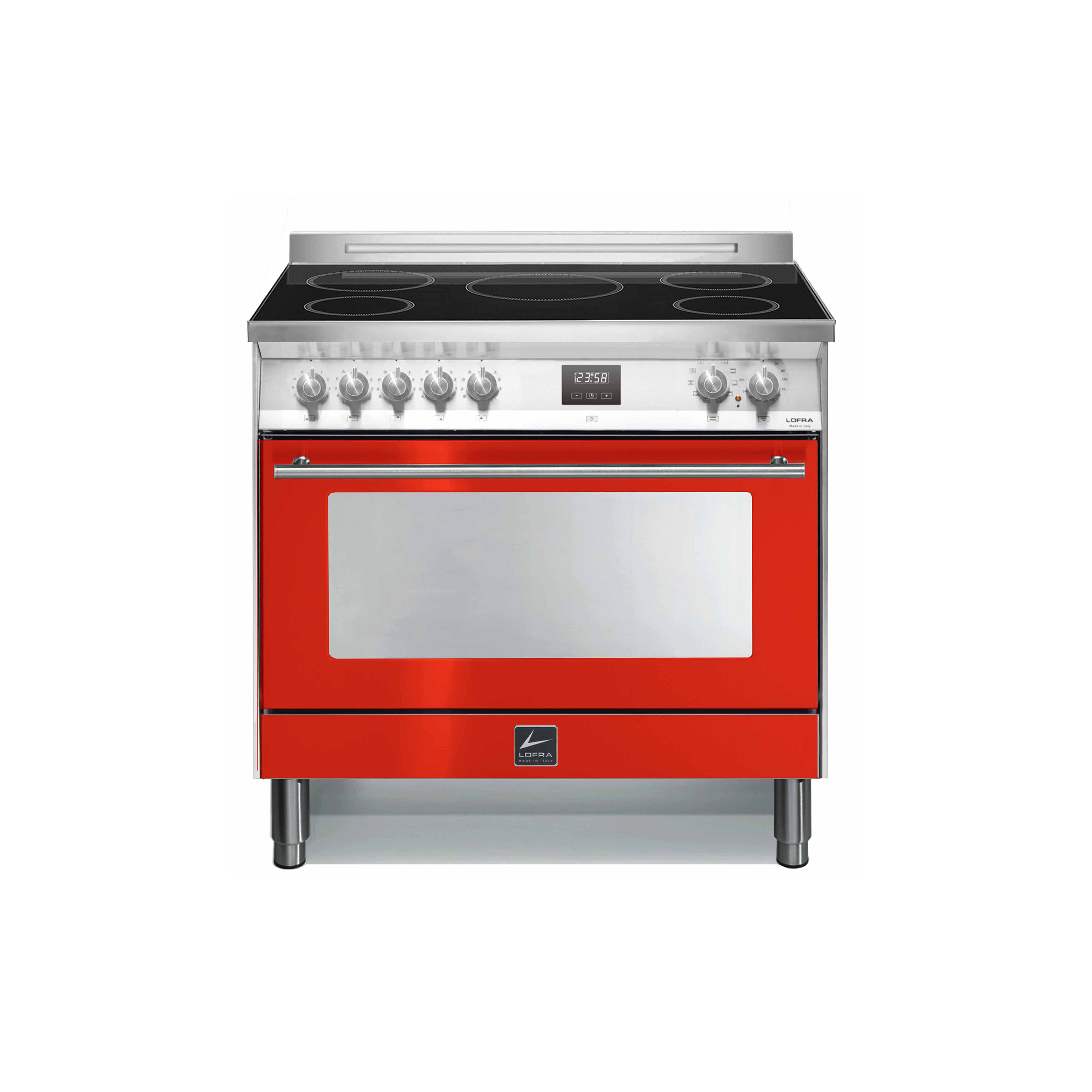 ΚΟΥΖΙΝΑ LOFRA P R G96WMFT/5I VENEZIA | ΦΟΥΡΝΟΣ ΗΛΕΚΤΡΙΚΟΣ | ΕΣΤΙΕΣ ΚΕΡΑΜΙΚΕΣ ΕΠΑΓΩΓΙΚΗΣ ΤΕΧΝΟΛΟΓΙΑΣ